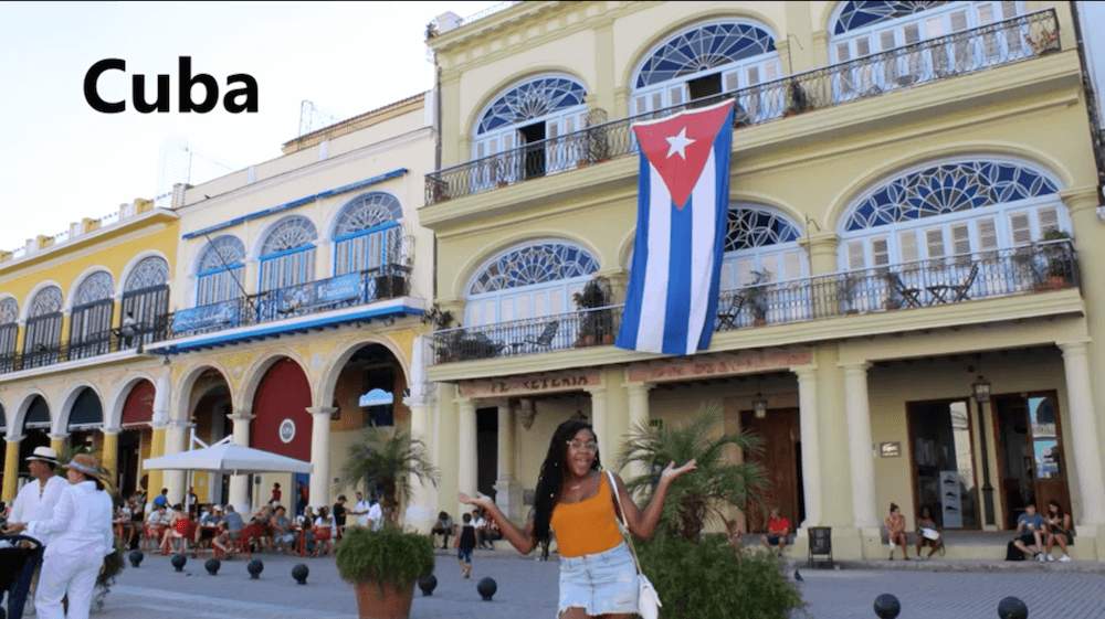 Student participating in International Experiences in Cuba